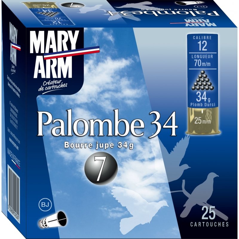 Cartouche Palombe Cal Mary Arm