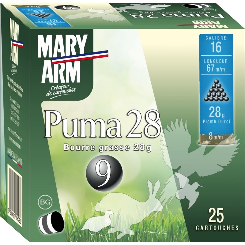 Cartouche Puma Cal Mary Arm