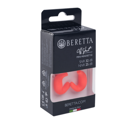 Bouchons d'oreilles Mini Headset E2 vert BERETTA 