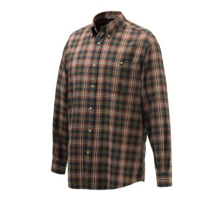 Chemise à manche longue marron BERETTA