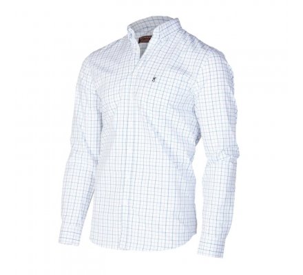 Chemise BROWNING olivier bleue à manches longues