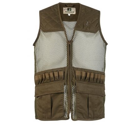 Gilet filet vert Savane PERCUSSION