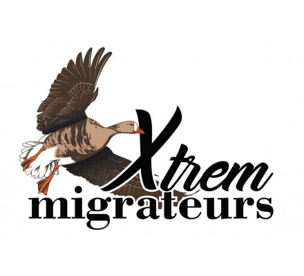 Tee-shirt oie rieuse rose XTREM MIGRATEURS