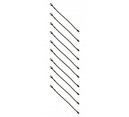 Pack 10 cordes élastiques pour formes - 12987