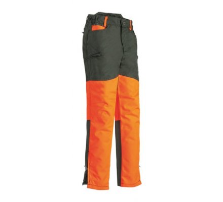 Pantalon chasse enfant imperméable orange fluo Stronger Per - 12949