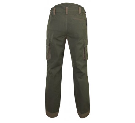 Pantalon de chasse Geai bicolore kaki/marron LMA - 4823