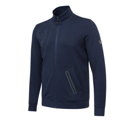 Sweat de chasse zippé bleu BERETTA