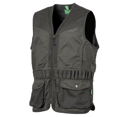 Gilet de chasse kaki TREELAND