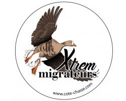 Autocollant oie rieuse XTREM MIGRATEURS 