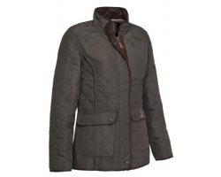 Veste matelassée femme Edinburgh marron PERCUSSION