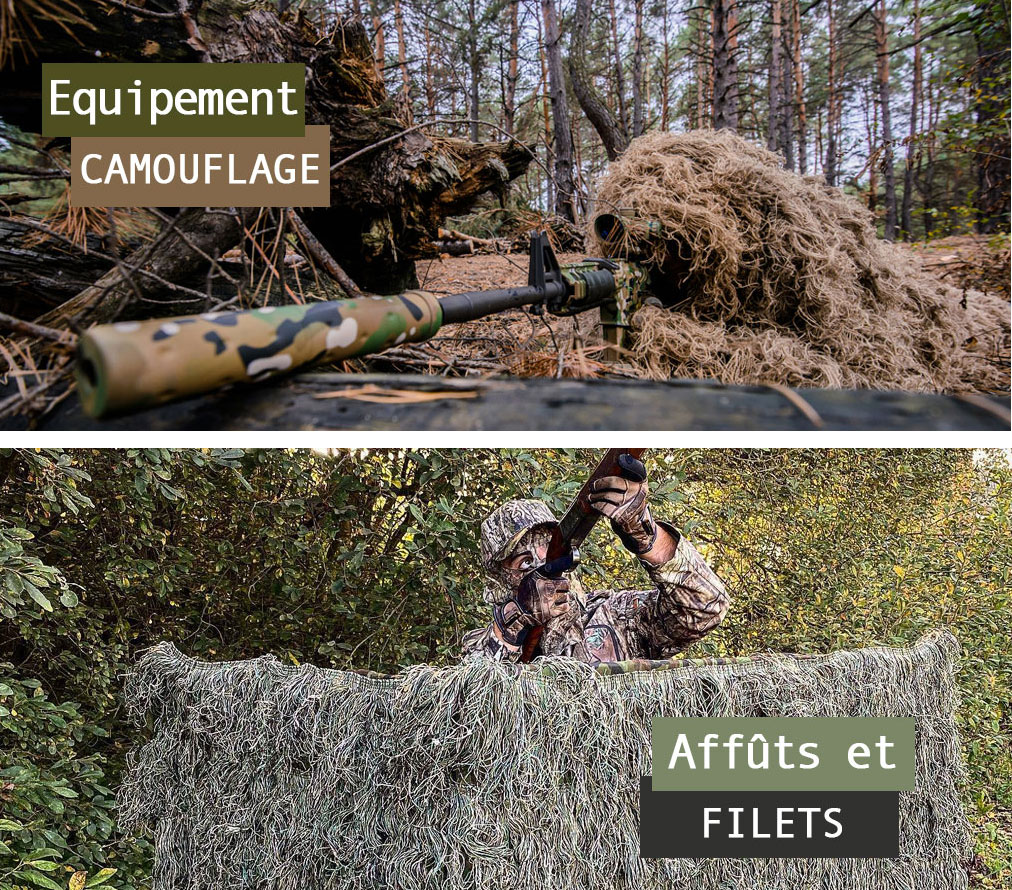 Equipement camouflage